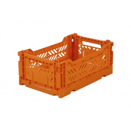 Aykasa folding crate - mini orange