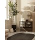 Eternal Oval Jute rug - small/black