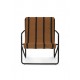 Desert chair KIDS - black/stripe