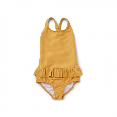 Amara swimsuit structure - yellow mellow