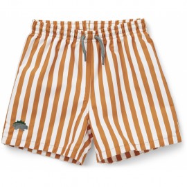 Duke board shorts- mustard/white