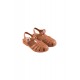 JELLY SANDALS - nut brown