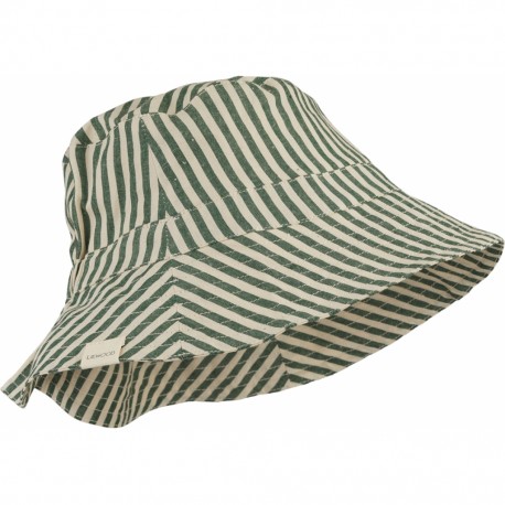 Sander bucket hat - garden green/sandy