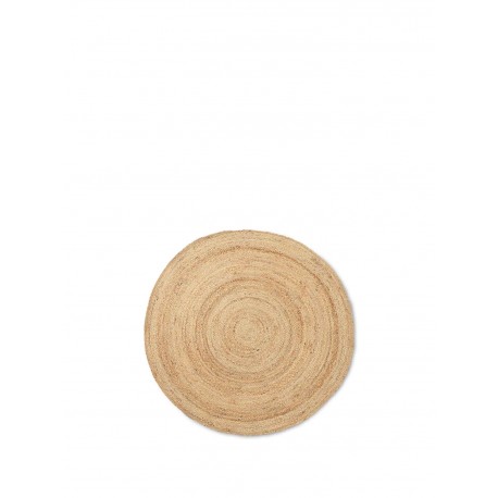 Eternal Round Jute rug - small/natural