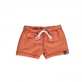 Clay ribbed swim shorts