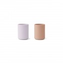 Ethan cup 2 pack -Rabbit lavender/rose