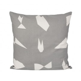 Cut Cushion - grey