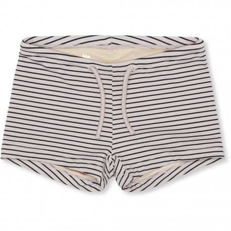 SOLEIL UNI SWIM SHORTS - STRIPED NAVY