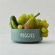 PORCELAIN SNACK BOWL - VEGGIES