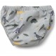 Frej baby swim pants - Dino dove blue