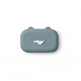 Emi wet wipes cover - whale blue