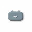 Emi wet wipes cover - whale blue