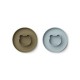 Gordon Plate 2 Pack - Mr bear blue fog/khaki mix