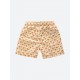 Beige Palm Swim Shorts