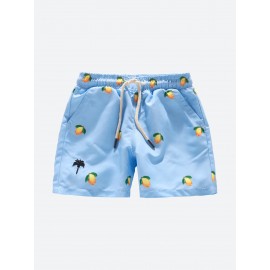 Blue Lemon Swim Shorts