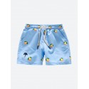 Blue Lemon Swim Shorts