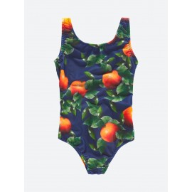 Dark orange bathing suit