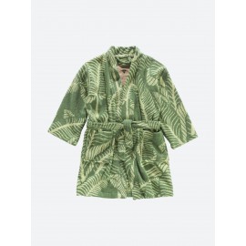 Banana leaf bathrobe