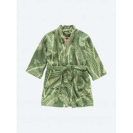 Banana leaf bathrobe