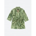 Banana leaf bathrobe