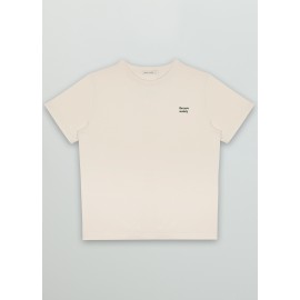 WOMAN LOGO TEE - off-white