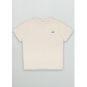 WOMAN LOGO TEE - off-white