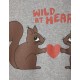 Wild At Heart T-shirt - grey
