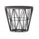 Wire Basket Top-black-Medium