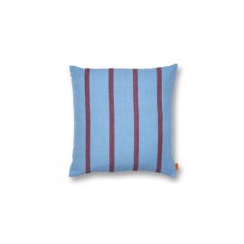 Grand Cushion - faded blue/burgundy