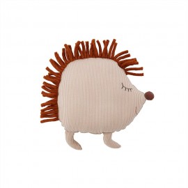 Hope Hedgehog denim cushion