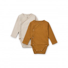 Hali body LS - 2 pack -caramel/sandy