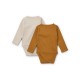 Hali body LS - 2 pack -caramel/sandy