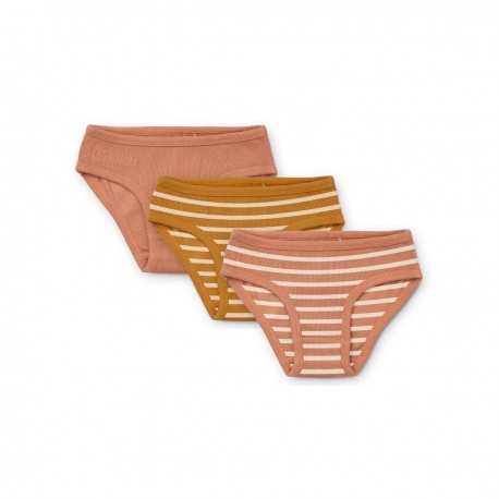 Nanette briefs - pack of 3 - Tuscany stripe mix