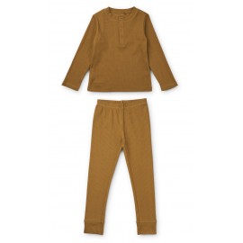 Wilhelm Pyjamas set - Caramel