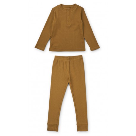 Wilhelm Pyjamas set - Caramel