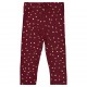 Festive baby leggings - Cabernet