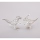 3D Paper Coloring Air toy Dinos