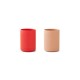 Ethan cup 2 pack -red/tuscany