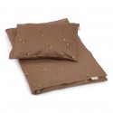 Junior bedding - lemon brown