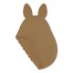 Silicone bath mat bunny - almond