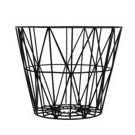 Wire Basket Black - Medium