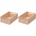 Weston storage box S - 2pack - tuscany