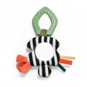 Activity mini rattle, contrast black/white