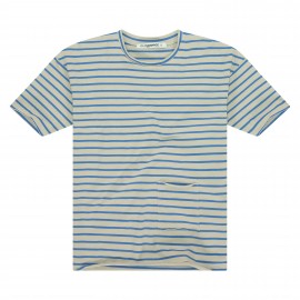 Oversized T -Shirt Stripe Fountain