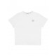 WOMAN LOGO TEE - white/navy