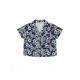 Hibiscus boy shirt