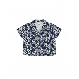 Hibiscus boy shirt