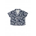 Hibiscus boy shirt