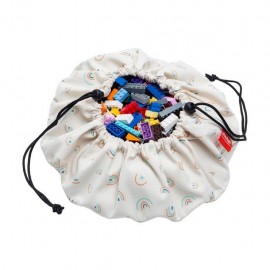 Play and go "Mini" storage bag - Rainbows