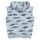 Waves - hoodie sweater no sleeve